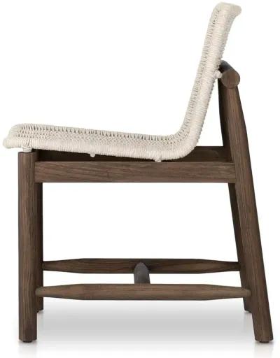 Dume Outdoor Dining Chair in Vintage White