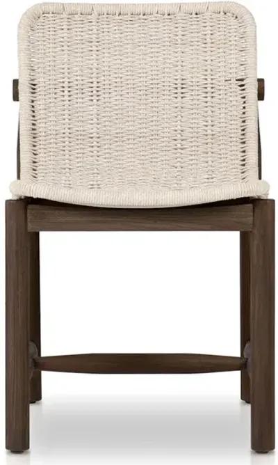 Dume Outdoor Dining Chair in Vintage White