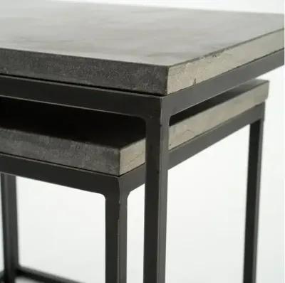 Harlow Bluestone Nesting Tables