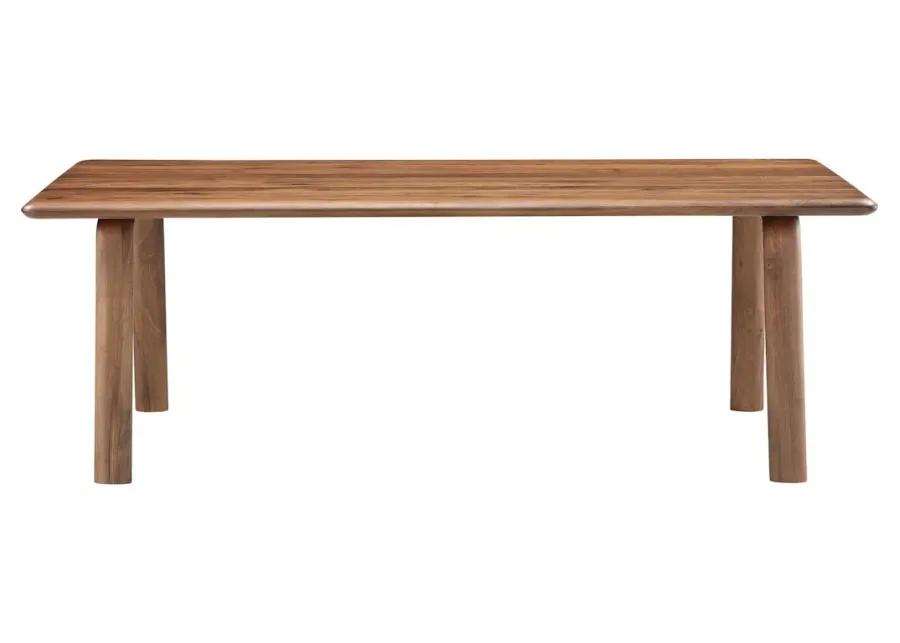 MALIBU DINING TABLE WALNUT