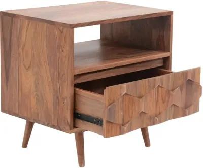 O2 NIGHTSTAND BROWN