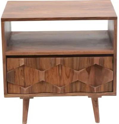 O2 NIGHTSTAND BROWN