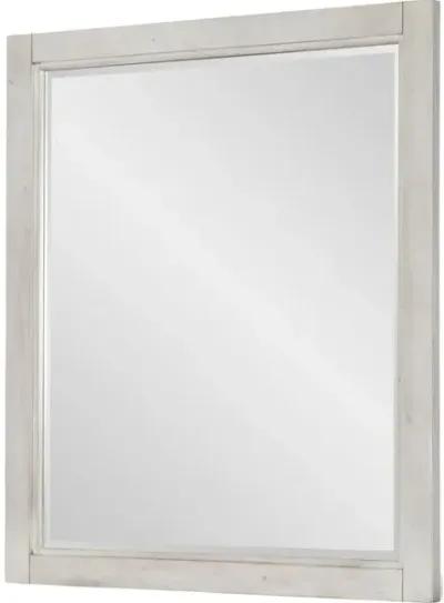 Summer Camp Gray Mirror White Finish