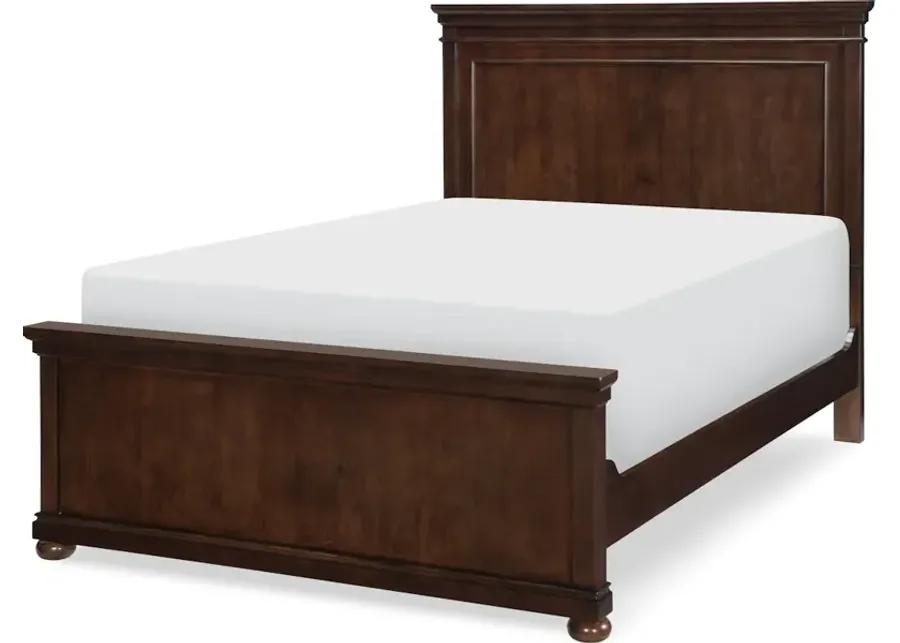 Canterbury Cherry Complete Panel Bed F 46 Cherry Finish