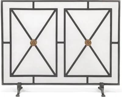 Paneled Fire screen