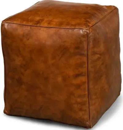 Sunday Afternoon Leather Cube