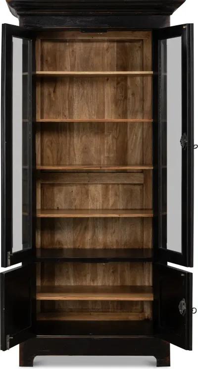 Bookcase In Ebony Finish