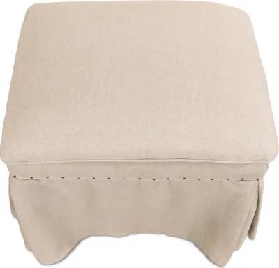 Draped Ottoman