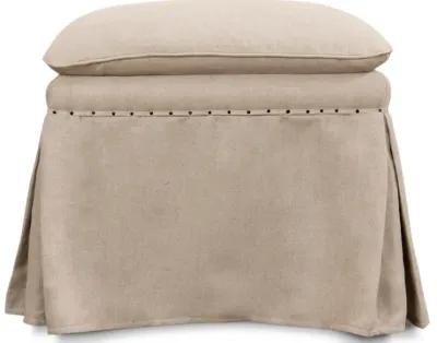 Draped Ottoman