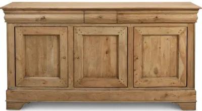 Cafe Au Lait Buffet Driftwood Finish