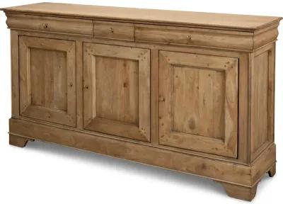 Cafe Au Lait Buffet Driftwood Finish