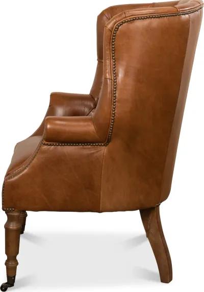 Welsh Leather Chair