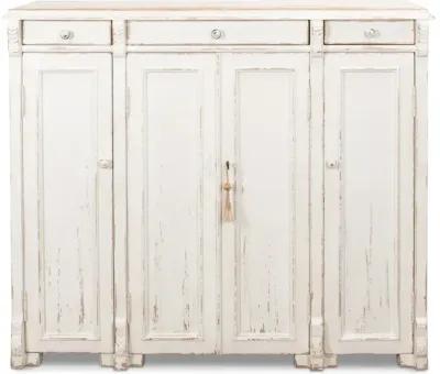 White Swan Tall Sideboard