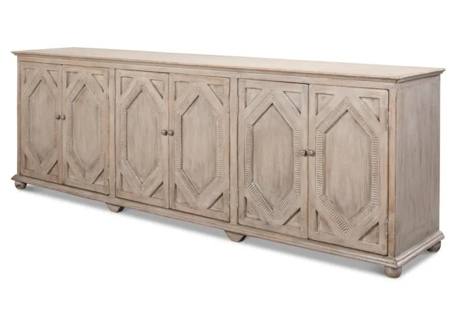 Six Diamonds Sideboard French Grey