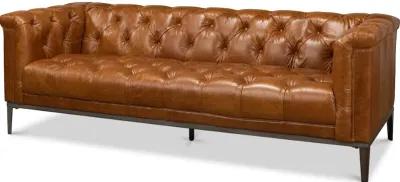 Cuba Brown Cube X 3 Sofa