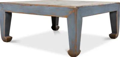 Classic Chinese Coffee Table Blue