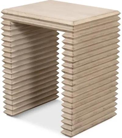 Stacked Side Table Stone Grey