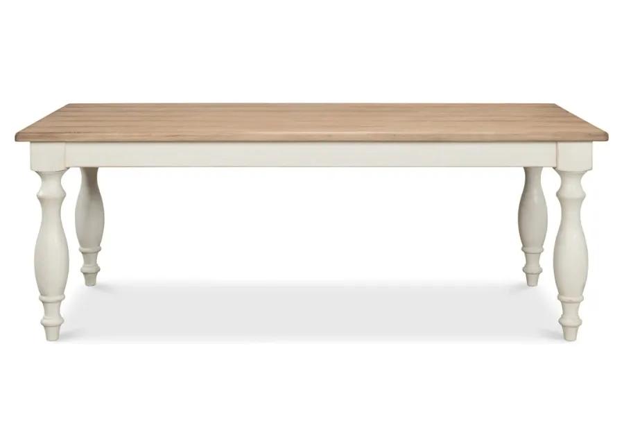 Brie Dining Table /Natural Top