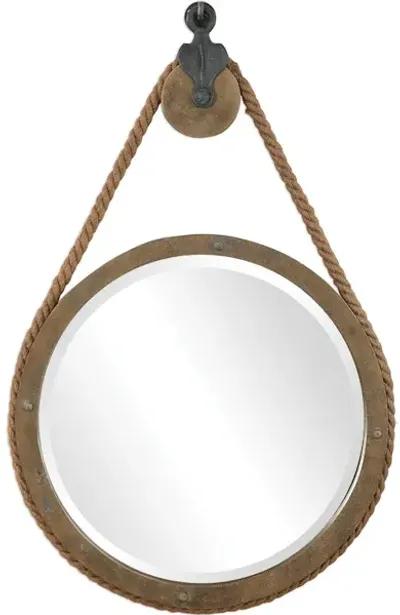 Melton Round Pulley Mirror