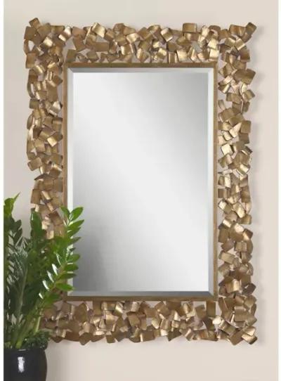 Capulin Antique Gold Mirror