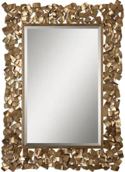 Capulin Antique Gold Mirror