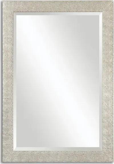 Porcius Antiqued Silver Mirror