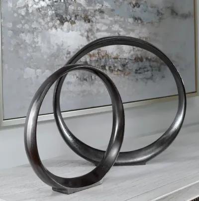 Orbits Black Ring Sculptures, S/2