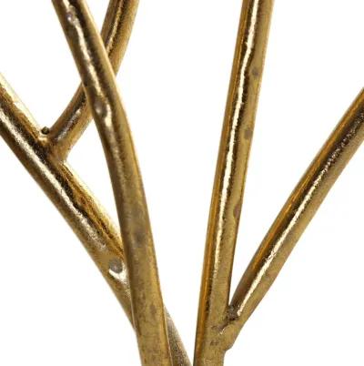 Gold Branches Decorative Fireplace Screen