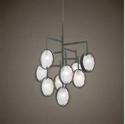 Maxin Dark Bronze 9 Light Chandelier