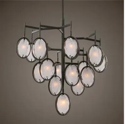 Maxin 15 Light Large Bronze Chandelier