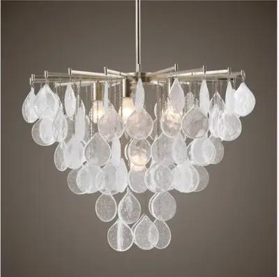 Goccia 6 Light Tear Drop Glass Pendant