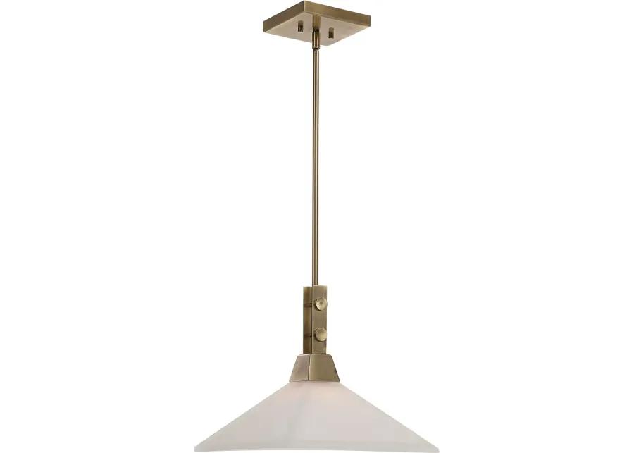 Brookdale Industrial 1 Light Pendant