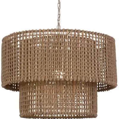 Biswas Woven Jute 1 Light Pendant