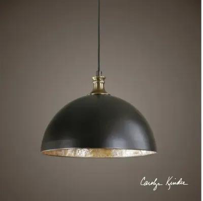 Placuna 1 Light Bronze Pendant