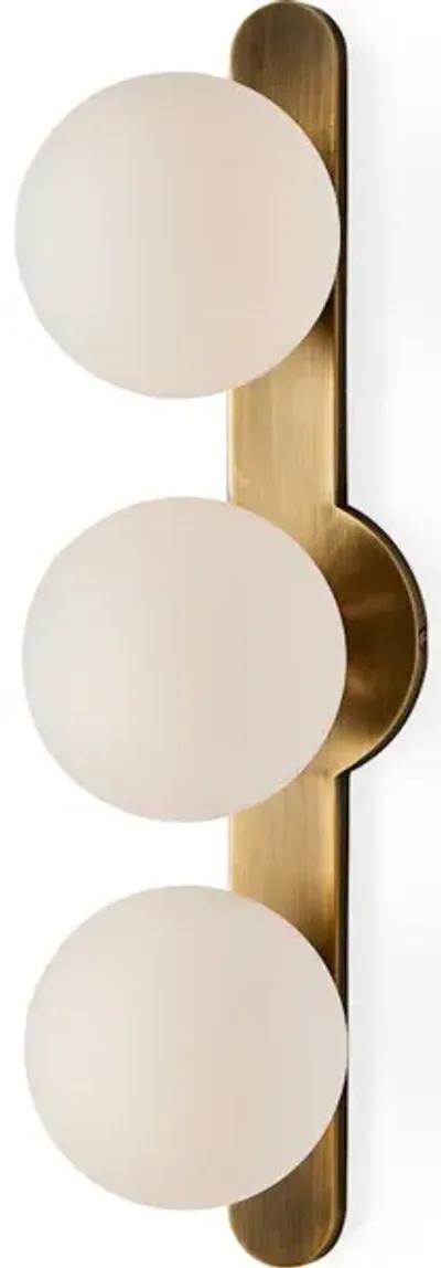 Droplet Mid-Century 3 Light Sconce