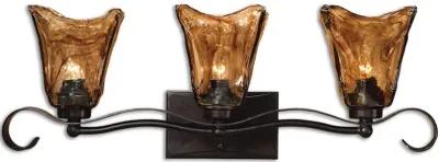 Vetraio 3 Light Bronze Vanity Strip