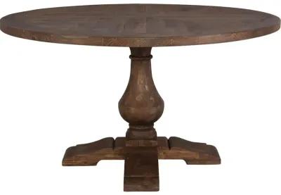 Stratford Wood Round Dining Table