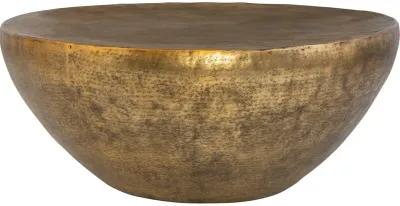 Gilded Dome Gold Coffee Table