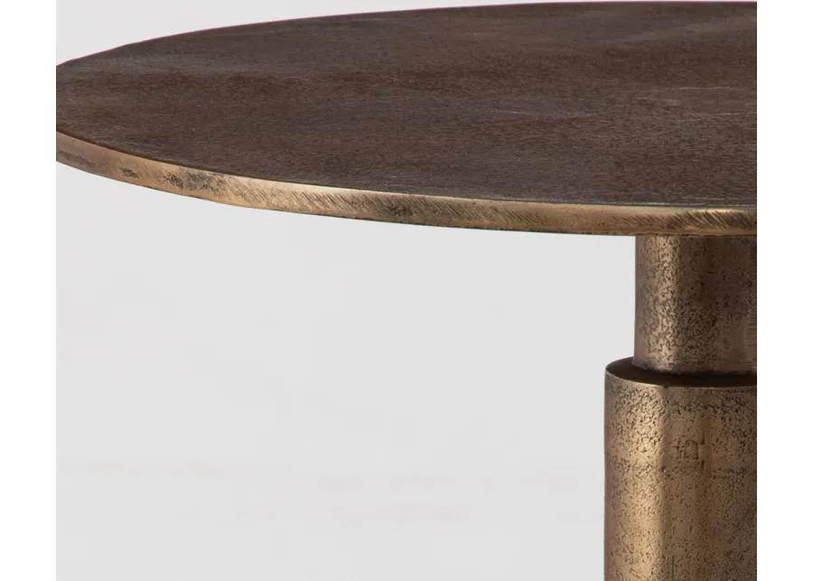 Descend Gold Accent Table