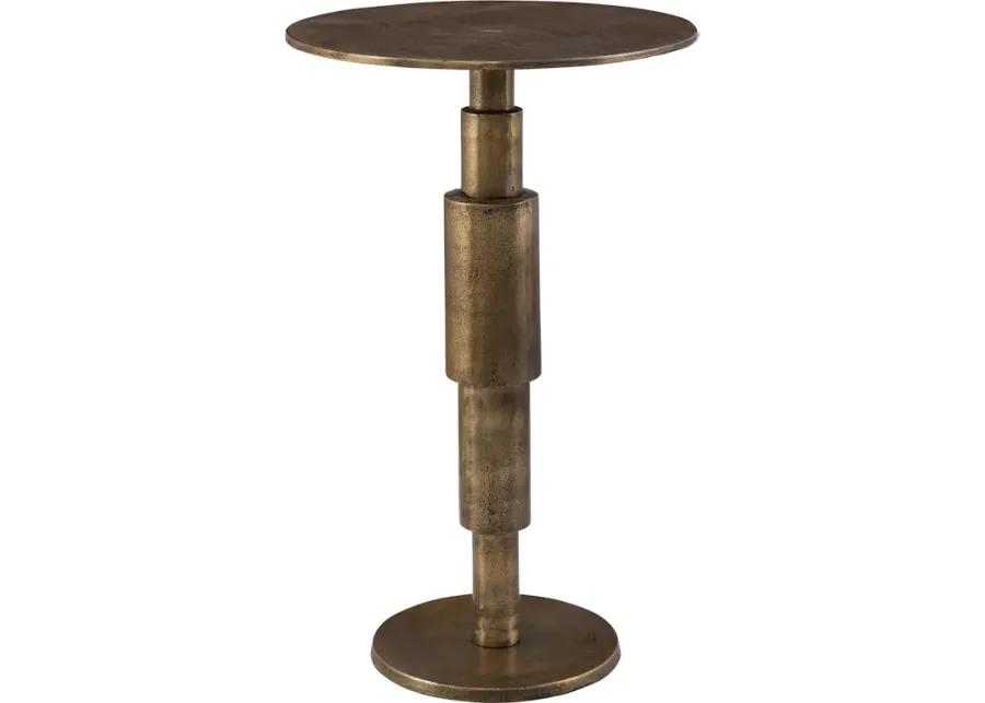 Descend Gold Accent Table