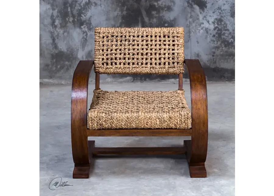 Rehema Natural Woven Accent Chair