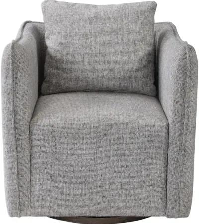 Corben Gray Swivel Chair