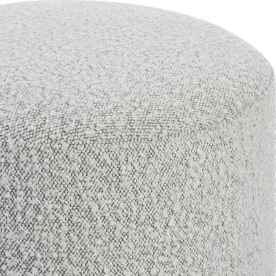 Avila Light Gray Ottoman