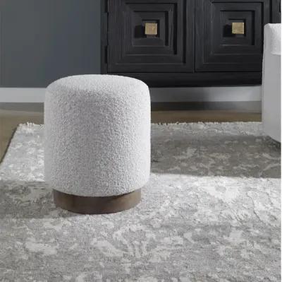 Avila Light Gray Ottoman