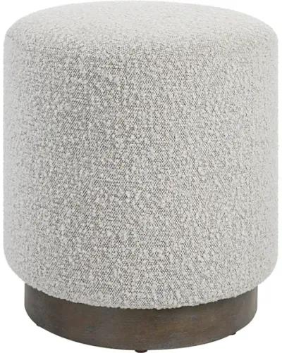 Avila Light Gray Ottoman