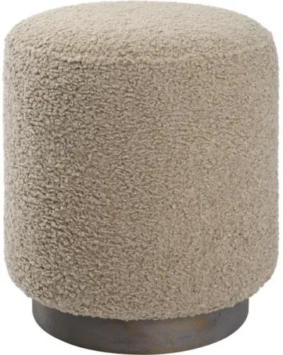 Avila Latte Round Ottoman