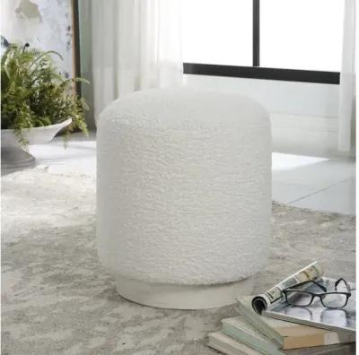 Avila White Ottoman