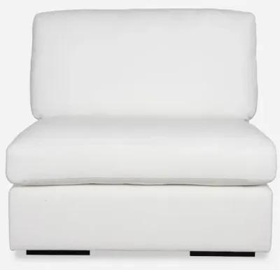 Refuge Armless Arctic White Sofa