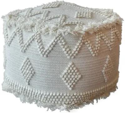 Uriah Ivory Pouf