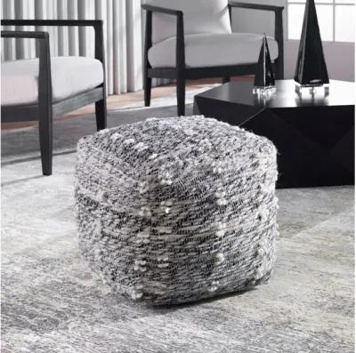 Narol Gray Pouf